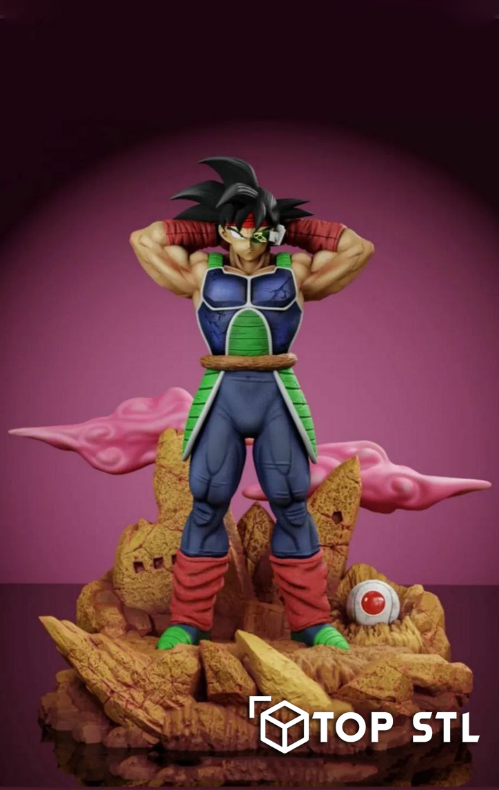 Bardock (Dragon Ball) 3D Printable Figure (STL)