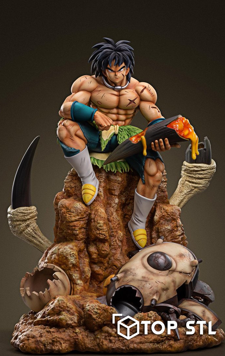 Broly Diorama – 3D Printable Figure (STL)