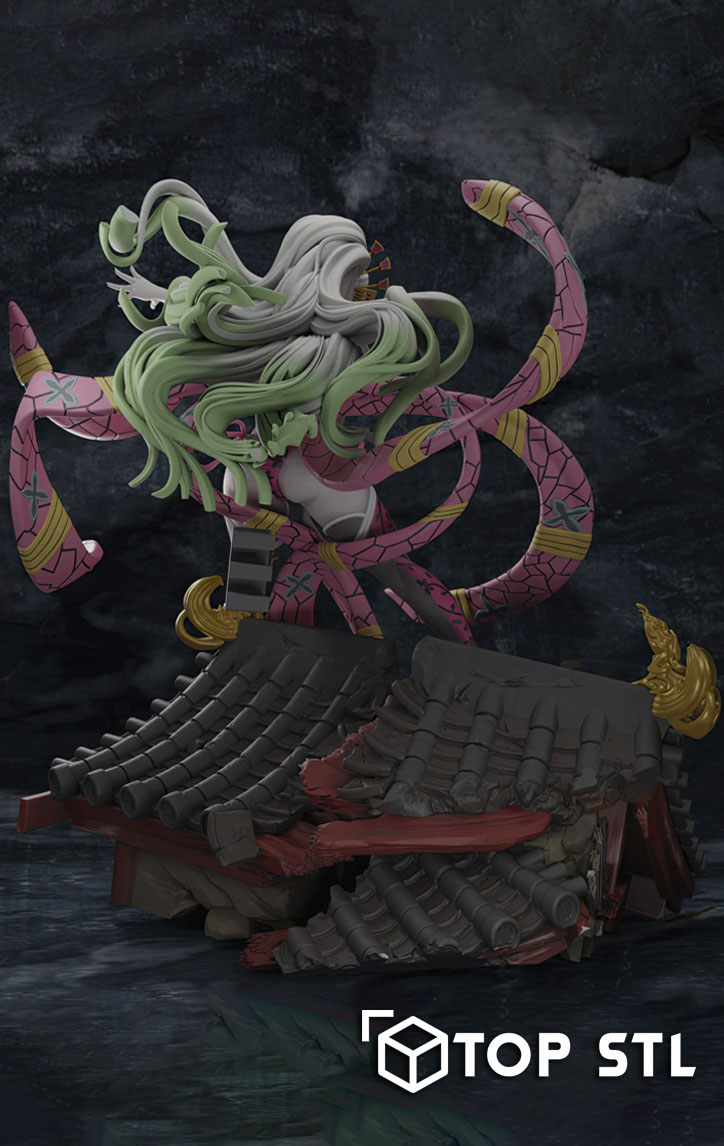 Daki Demon Slayer | 3D Print STL Model - Image 4