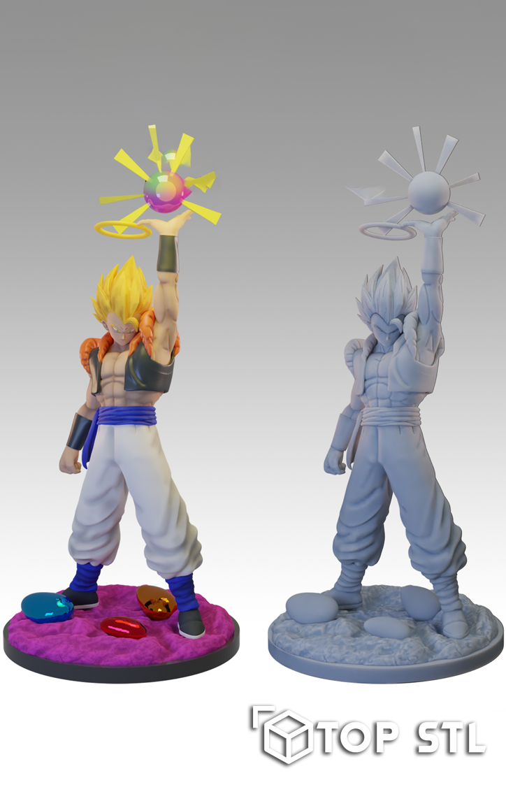 Dragon Ball Miniatures Collectible STL 3D Print - Image 2