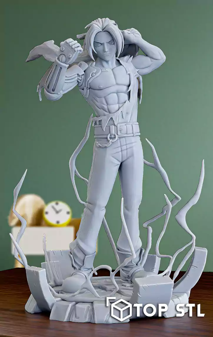 Edward Elric | STL 3D Print File - Image 3