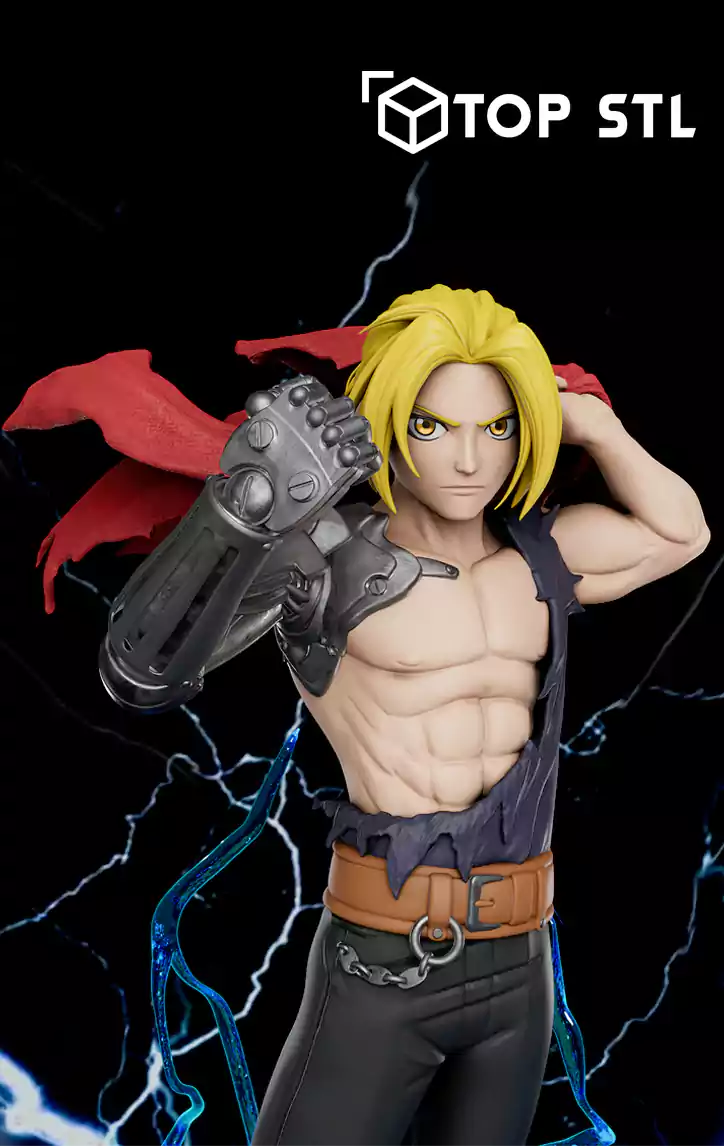 Edward Elric | STL 3D Print File - Image 2