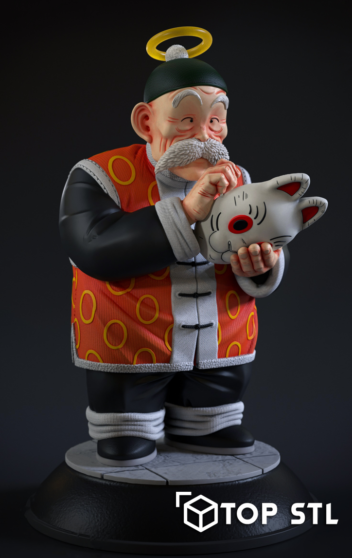 Grandpa Son Gohan – Resin 3D Printable STL - Image 2