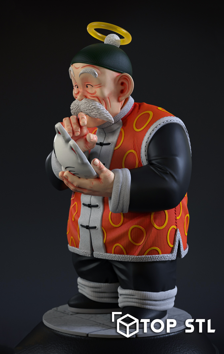 Grandpa Son Gohan – Resin 3D Printable STL - Image 4