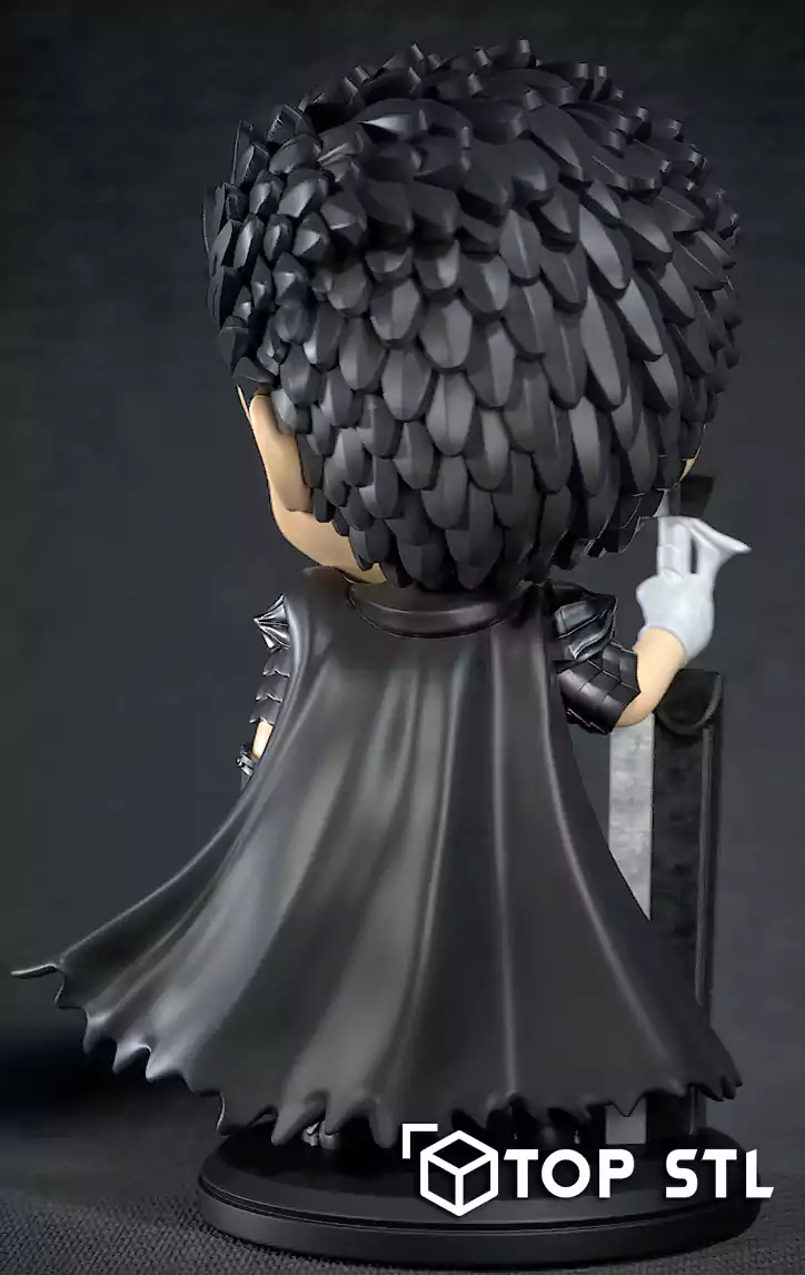 Guts Chibi (Berserk) 3D Print STL Model - Image 3