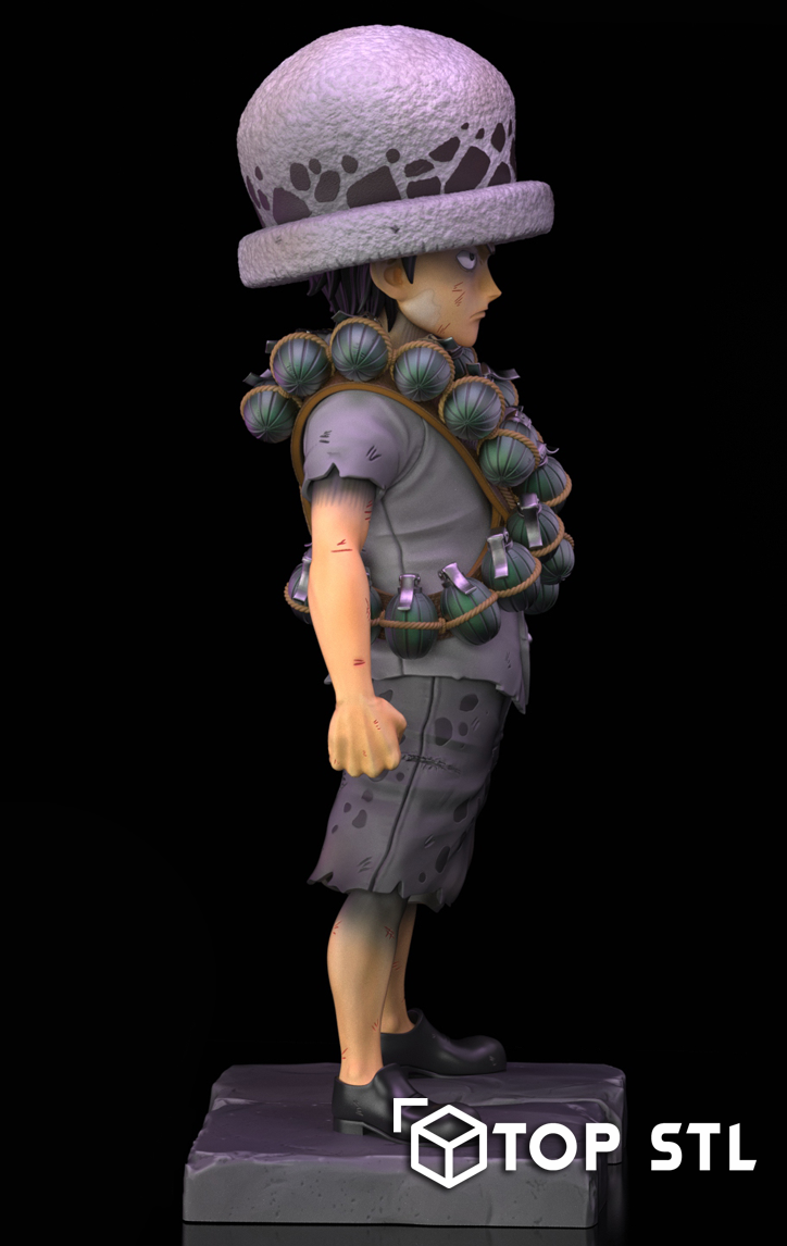 Kid Trafalgar Law – Resin 3D Printable STL - Image 2