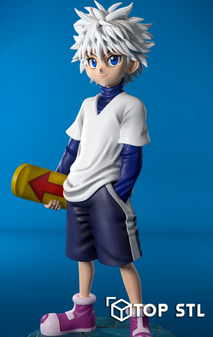 Killua Zoldyck Hunter x Hunter – STL Model for Resin & FDM