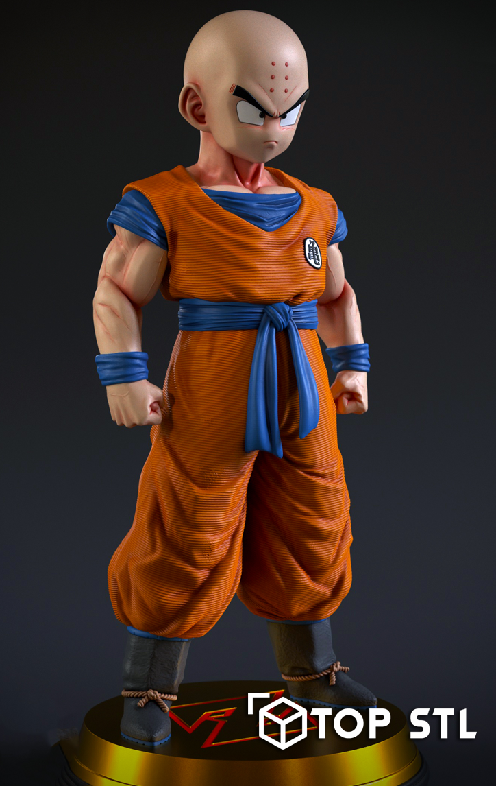 Krillin 1 6 Scale – STL File for 3D Printing - Image 3