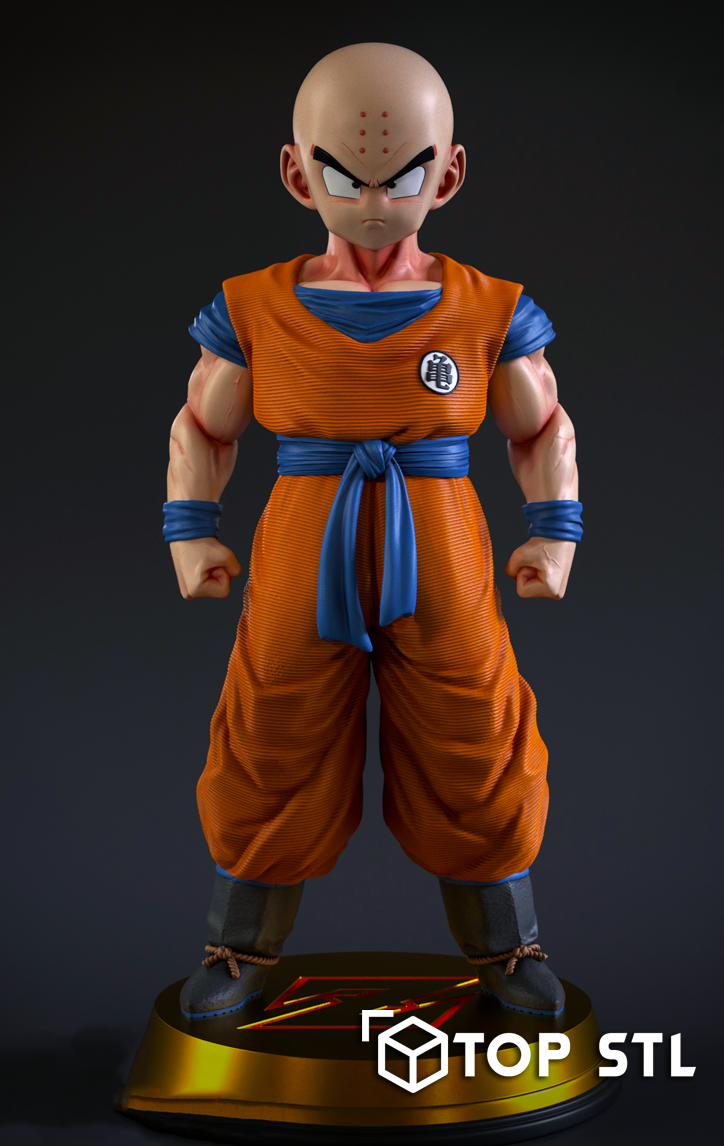 Krillin 1 6 Scale – STL File for 3D Printing