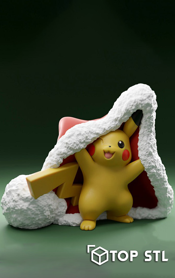 Pokemon Christmas Pack – 3D Print STL Model - Image 8