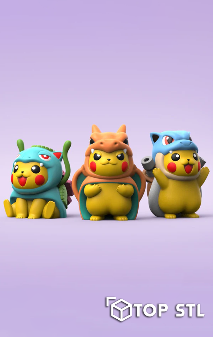 Pokemon July Pack – High-Detail STL 3D Model - Image 2