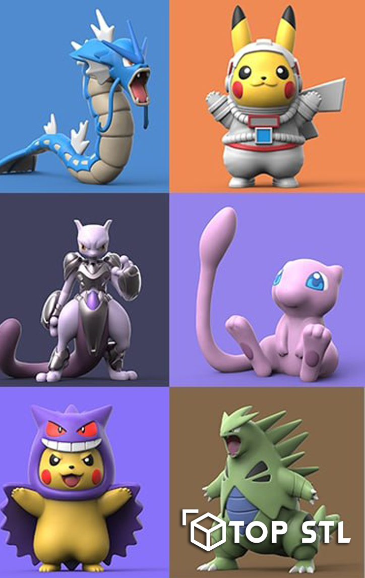 Pokemon Collection 3D Printable Figure (STL) - Image 4