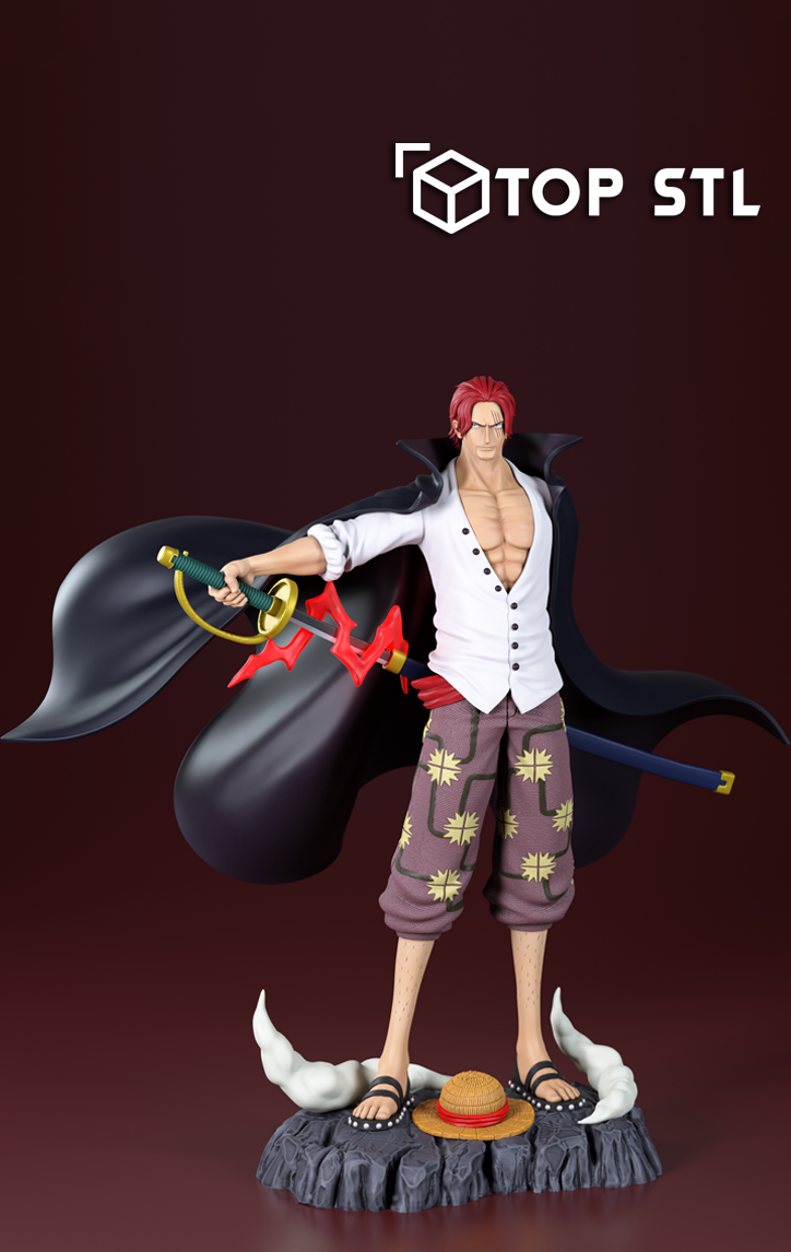 Shanks One Piece | Collectible STL 3D Print - Image 2
