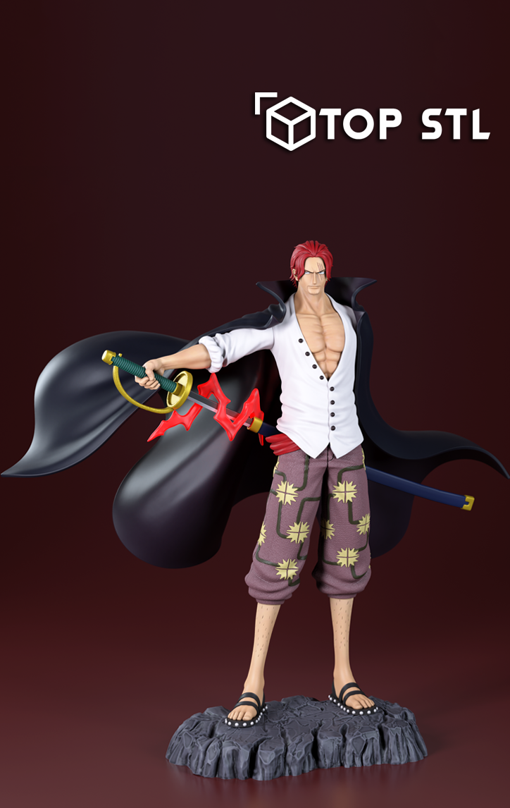 Shanks One Piece | Collectible STL 3D Print - Image 3