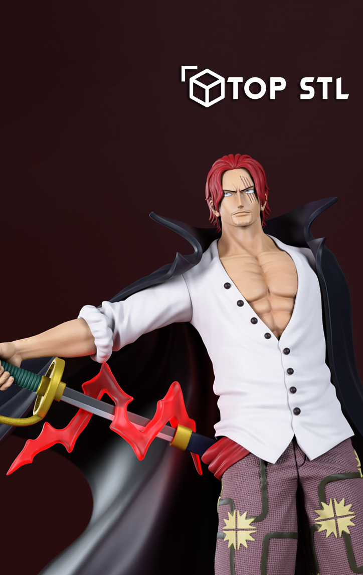 Shanks One Piece | Collectible STL 3D Print