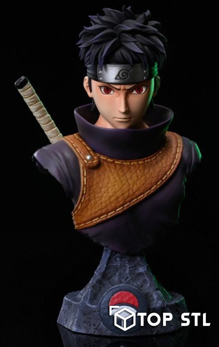 Shisui Uchiha Bust – Collectible STL 3D Print