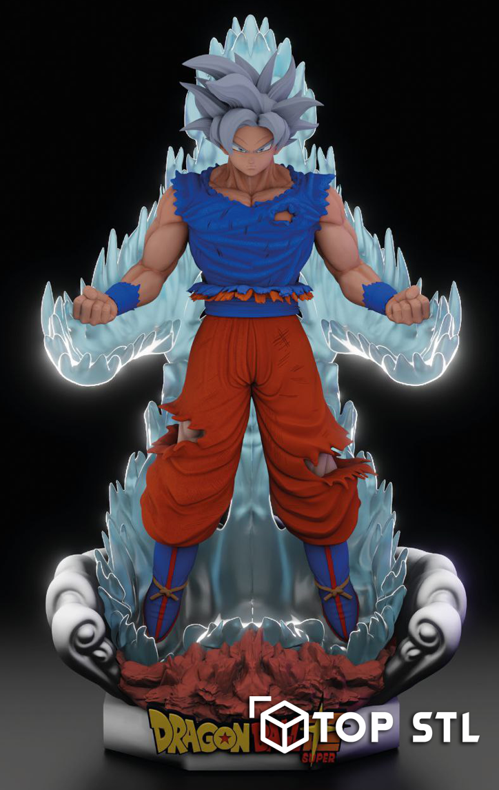 Son Goku Ultra Instinct Dragon Ball – Collectible STL 3D Print