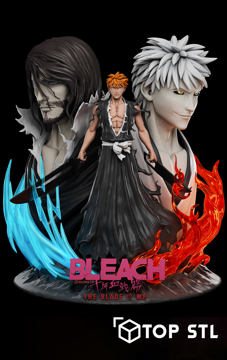 The Blade is Me Ichigo Bleach – STL Model for Resin & FDM