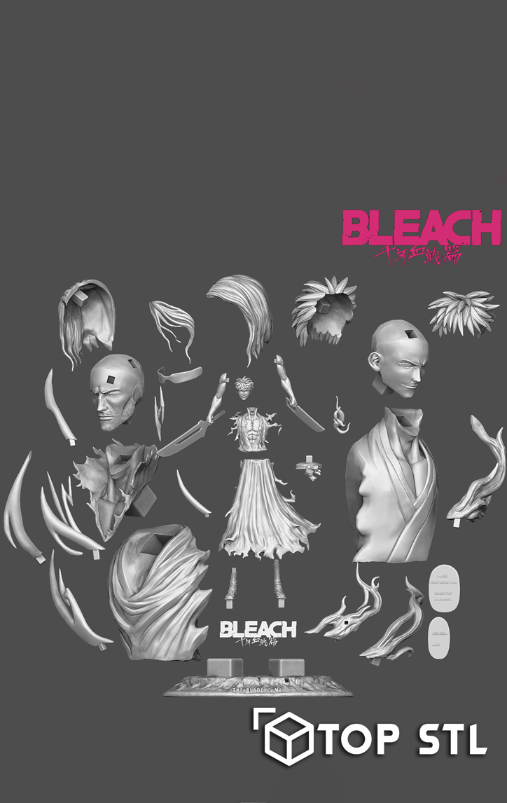 The Blade is Me Ichigo Bleach – STL Model for Resin & FDM - Image 5