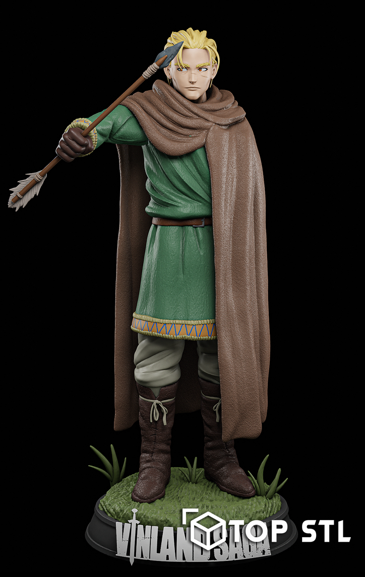 Thorfinn (Vinland Saga) STL 3D Print File