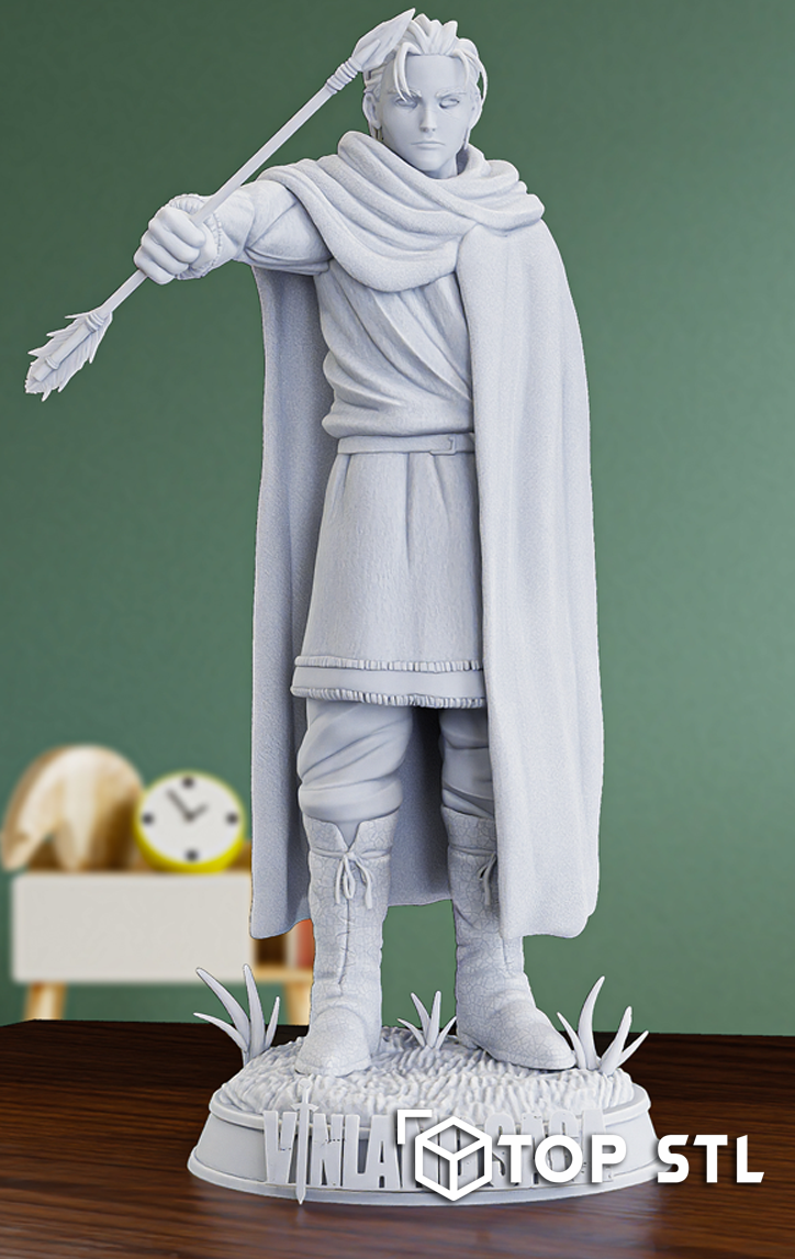 Thorfinn (Vinland Saga) STL 3D Print File - Image 2