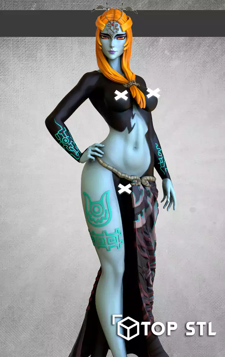 Twili Midna – Collectible STL 3D Print - Image 2