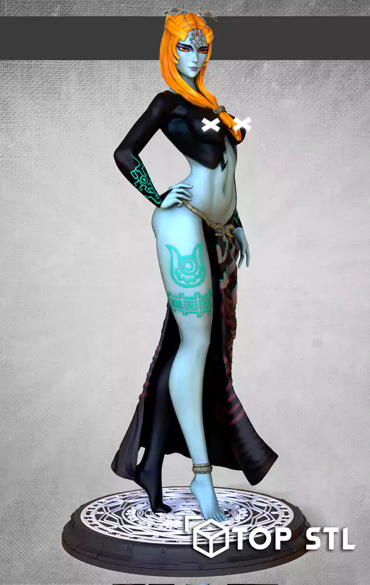 Twili Midna – Collectible STL 3D Print - Image 3