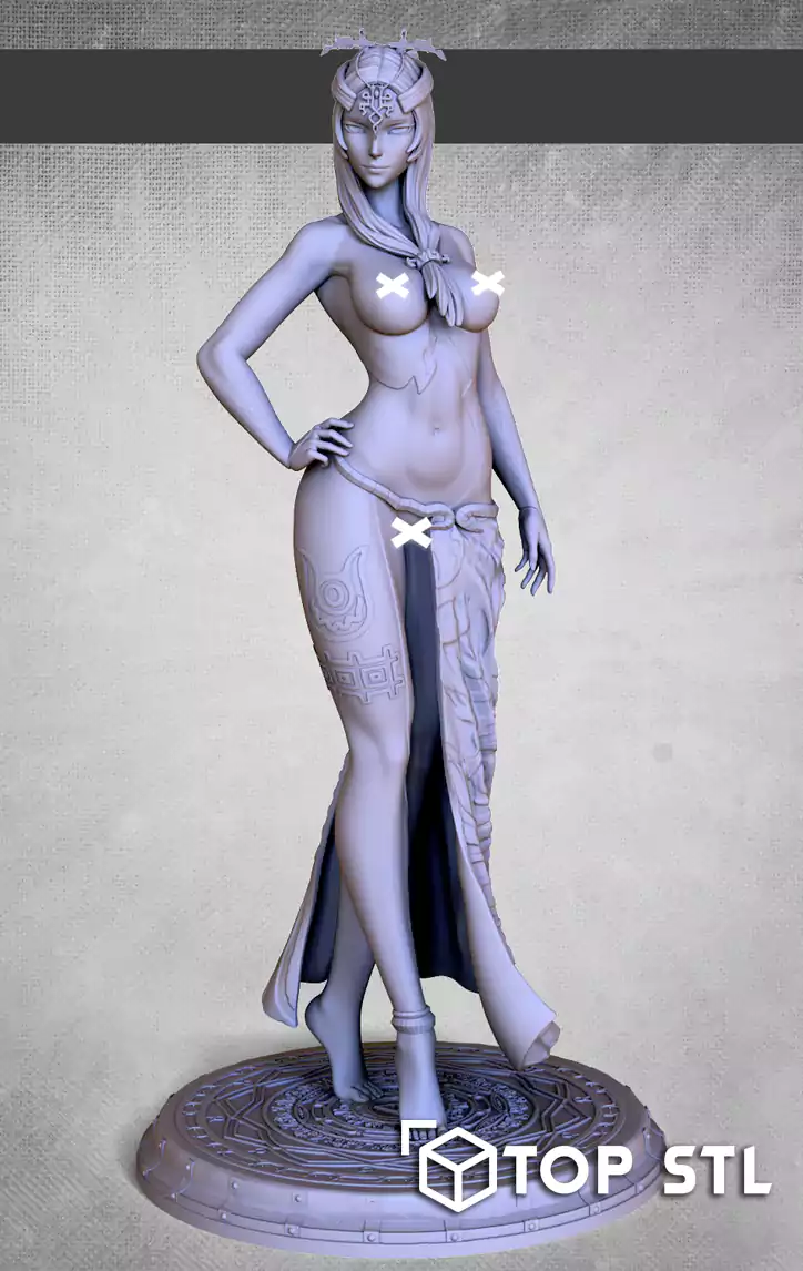 Twili Midna – Collectible STL 3D Print - Image 4