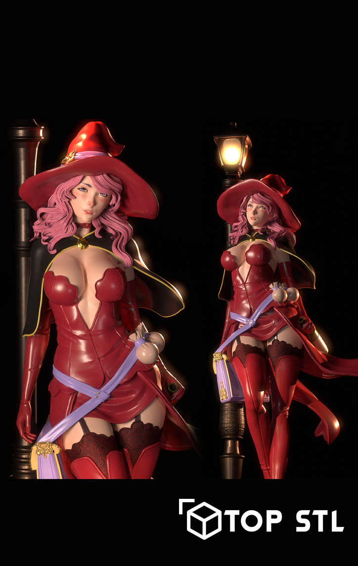 Vanessa Enoteca Black Clover 3D Print STL Model - Image 3