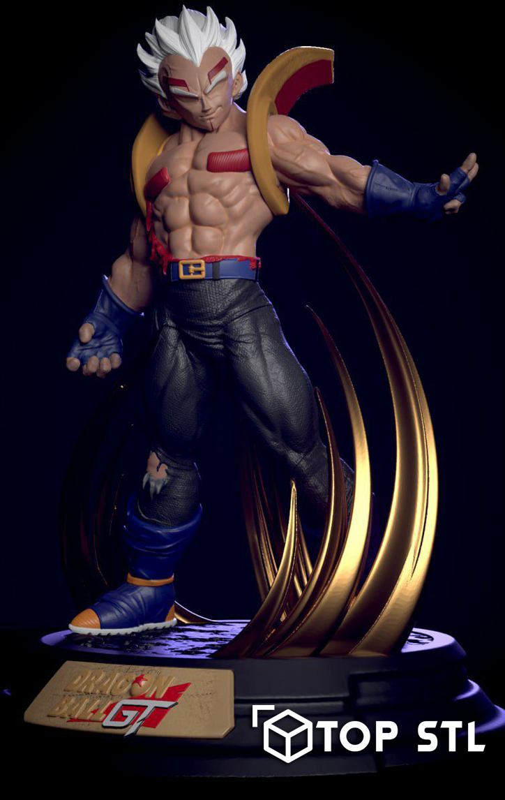Dragon Ball Vegeta Baby | 3D Print STL Model