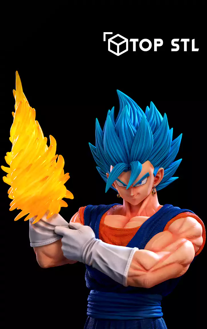 Vegetto Lucas Perez STL 3D Print File - Image 3