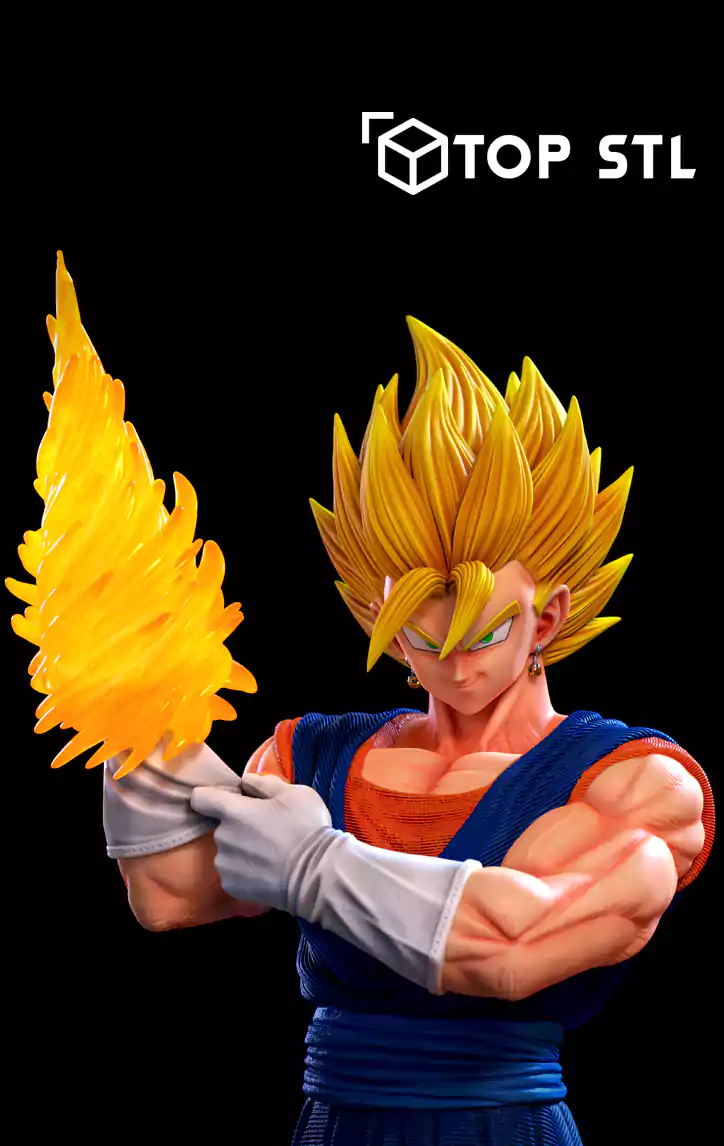 Vegetto Lucas Perez STL 3D Print File - Image 4