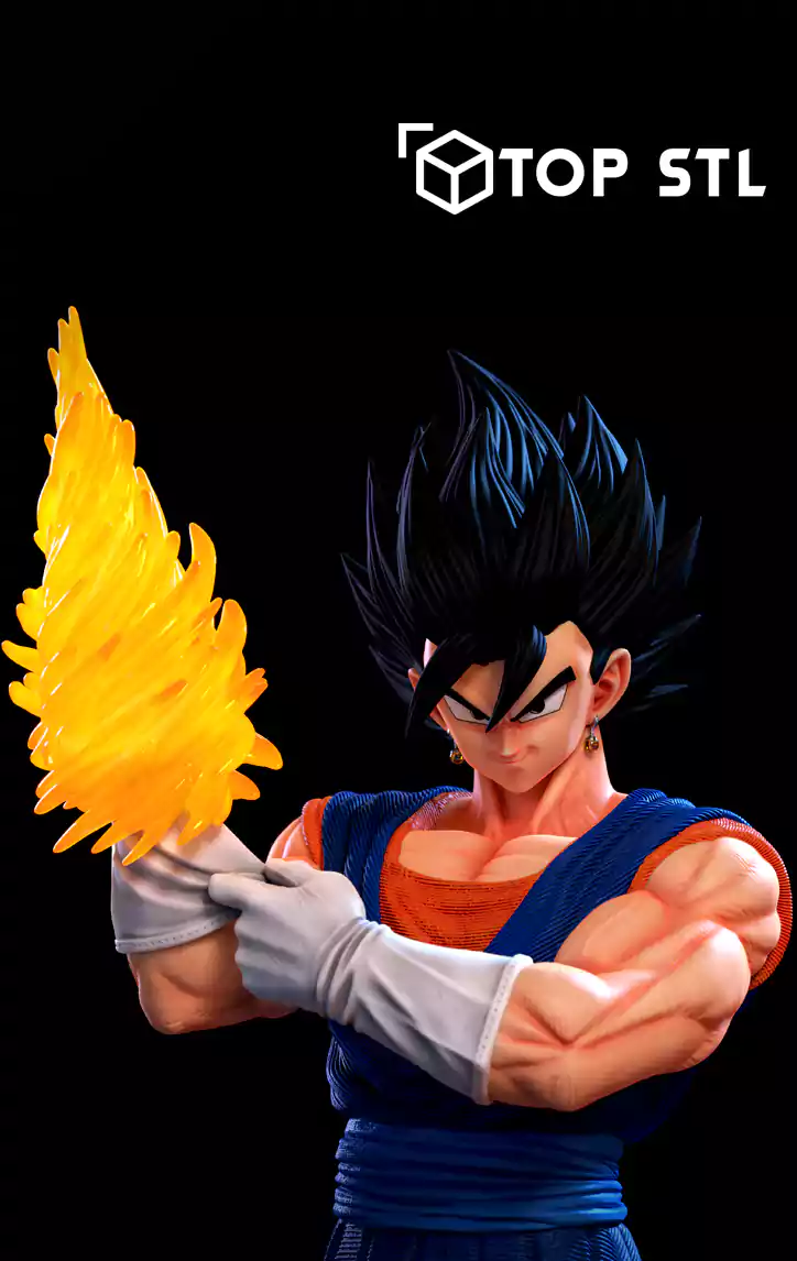 Vegetto Lucas Perez STL 3D Print File - Image 5