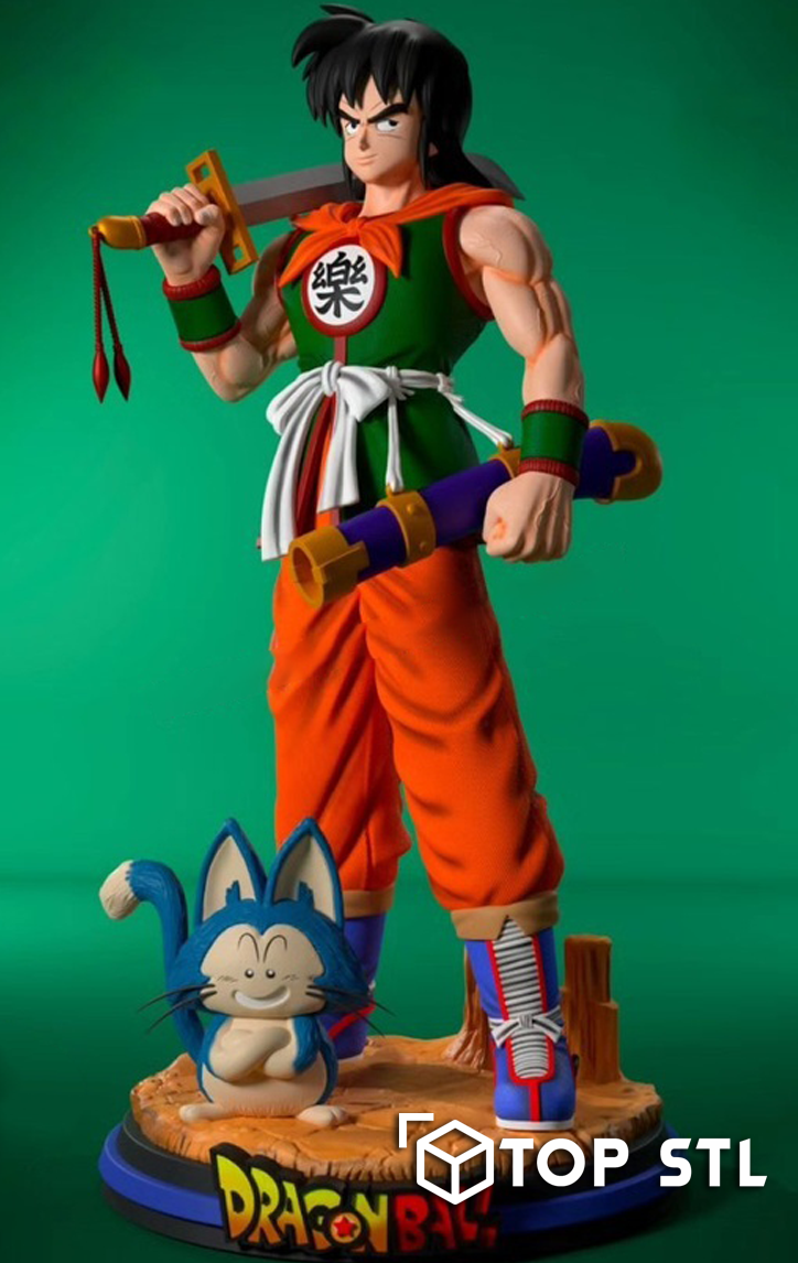 Yamcha and Puar STL File for 3D Printing