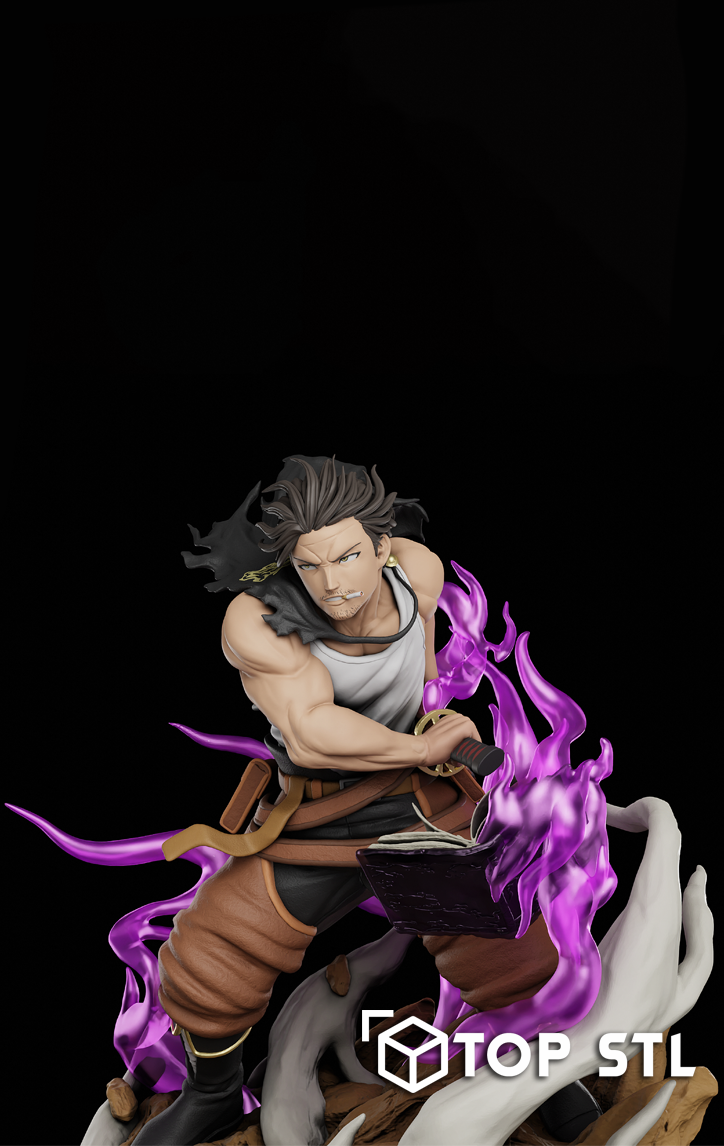Yami Sukehiro Black Clover – Resin 3D Printable STL - Image 2
