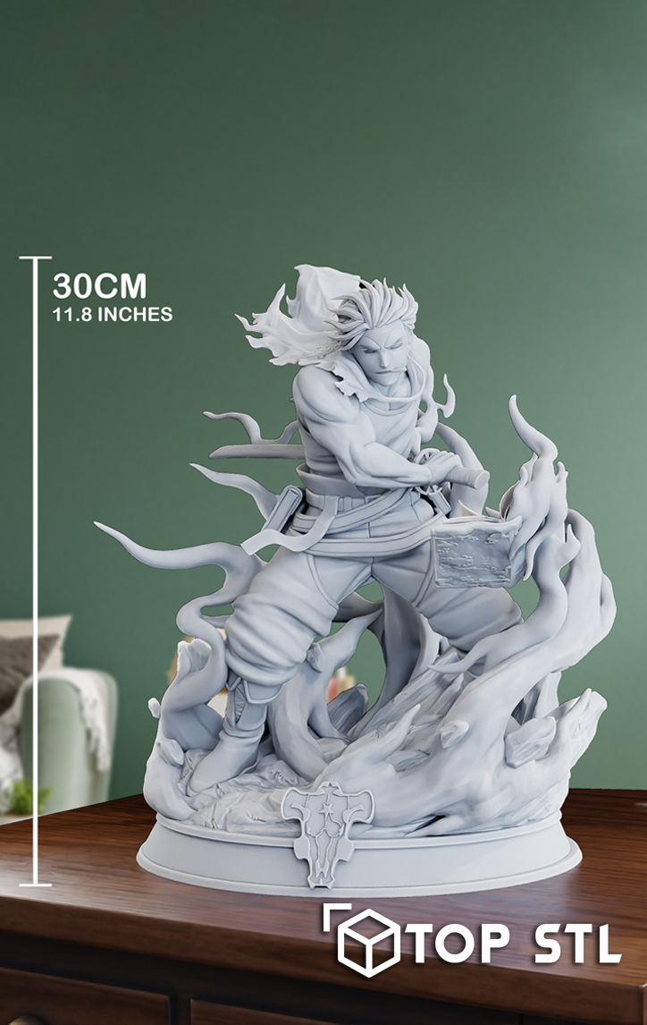 Yami Sukehiro Black Clover – Resin 3D Printable STL - Image 4