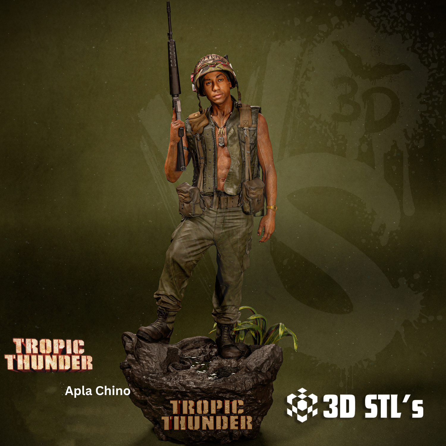 Alpa Chino STL – 3D print preview 3
