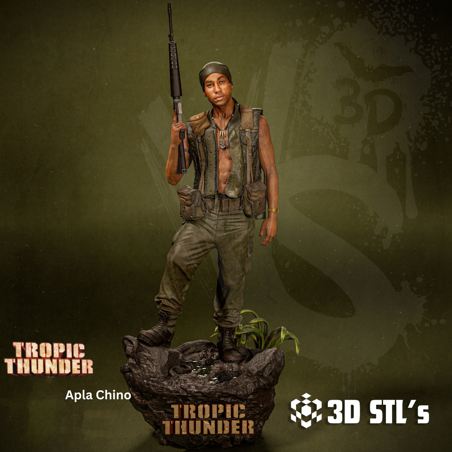 Alpa Chino STL – 3D print preview 4