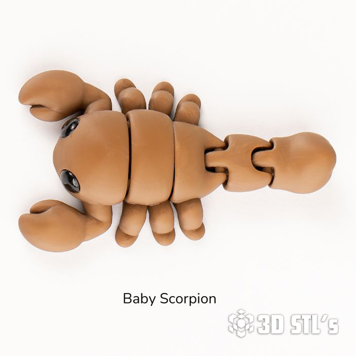 Baby Scorpion STL & 3MF – 3D print preview 2