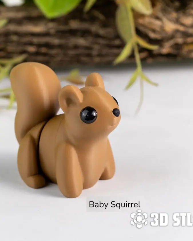 Flexi Mini Animals STL Bundle – 3D print preview 9