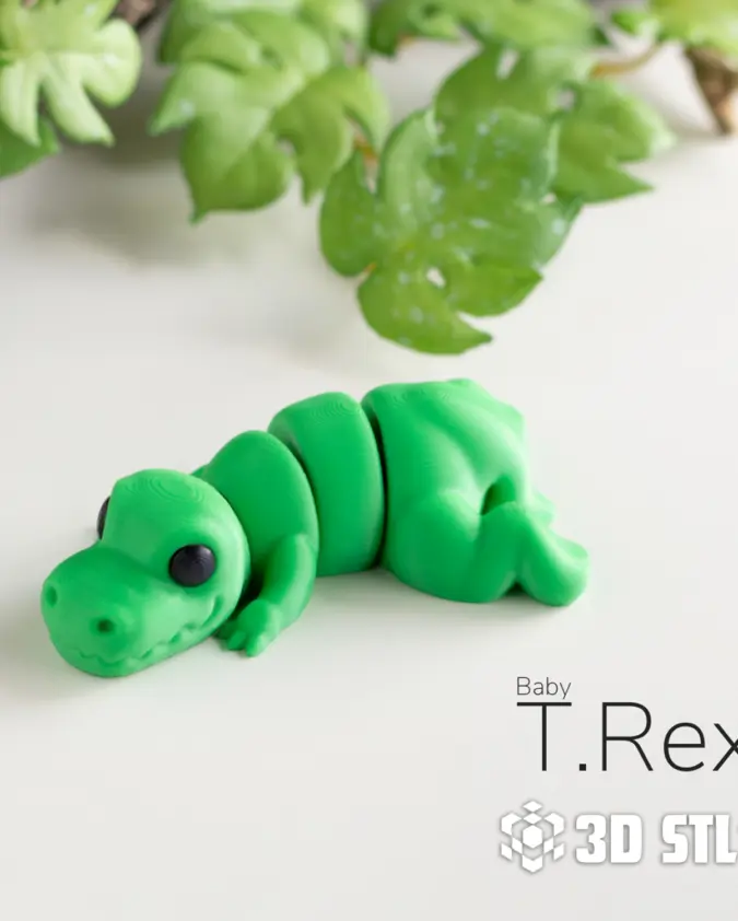 Flexi Mini Animals STL Bundle – 3D print preview 16