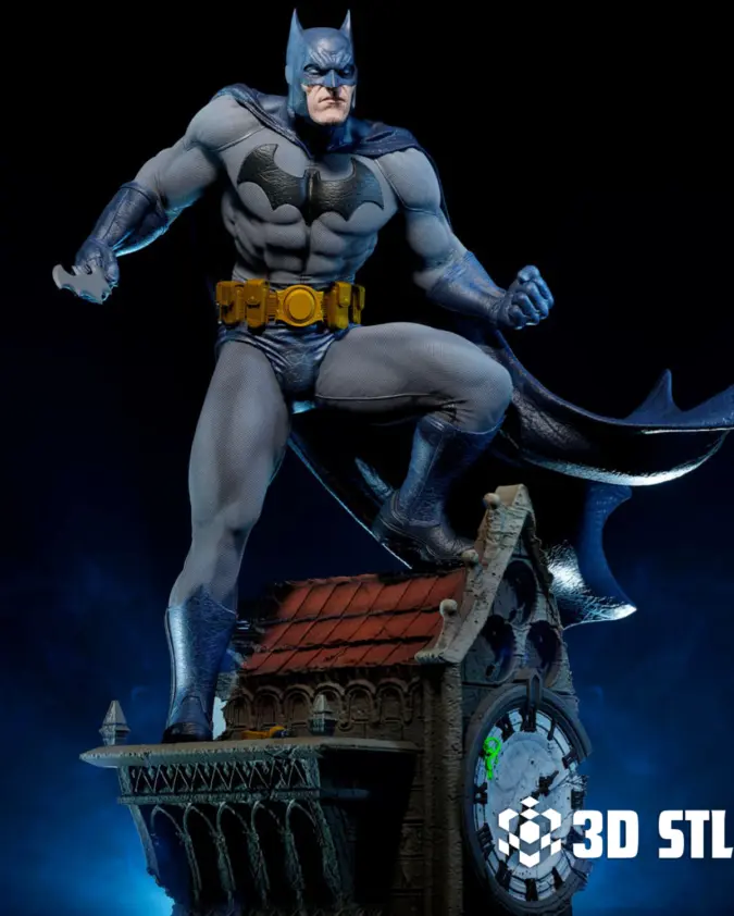 Batman STL with Lychee Files – Dark Knight Cape Statue