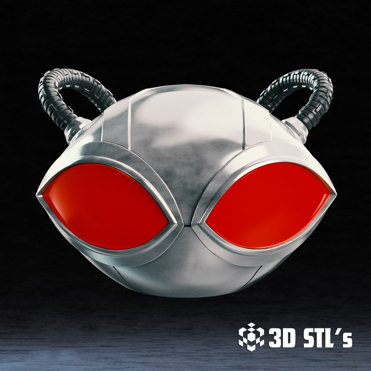 Black Manta Helmet STL – Aquaman 2 Wearable Cosplay Helmet