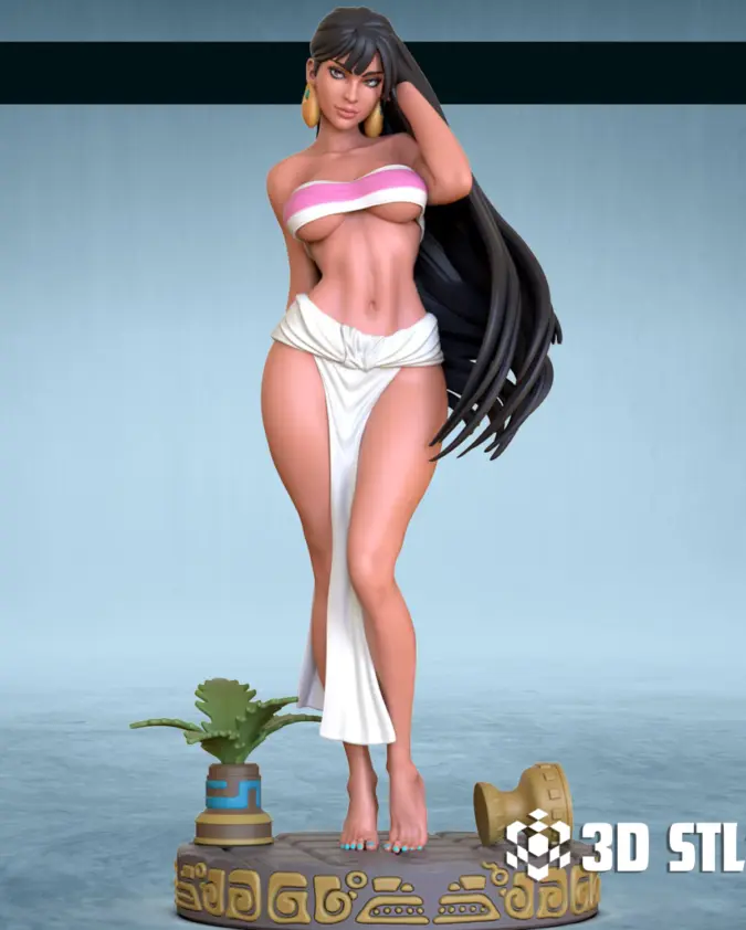 Chel STL File – Road to El Dorado Figure with Chitubox Files