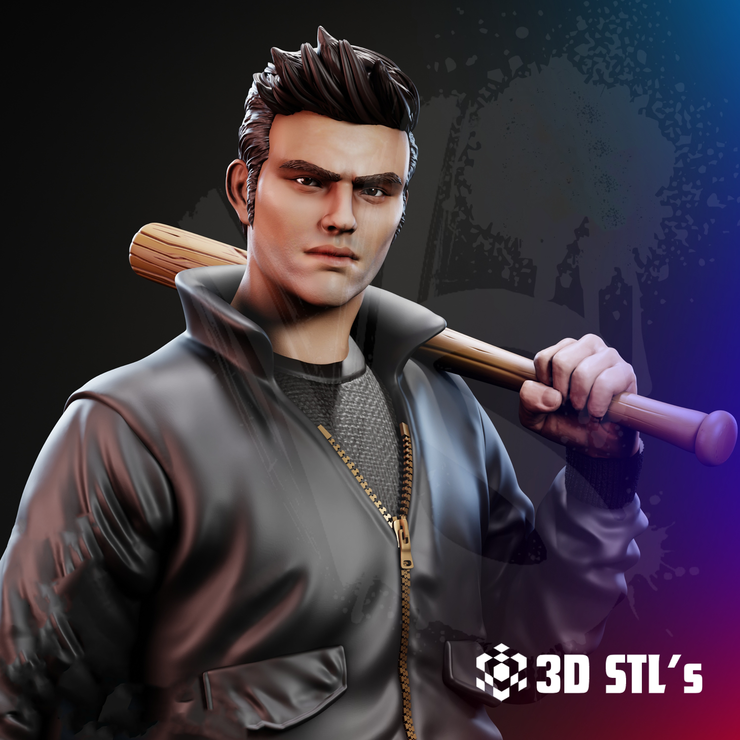 Claude Speed STL – 3D print preview 3