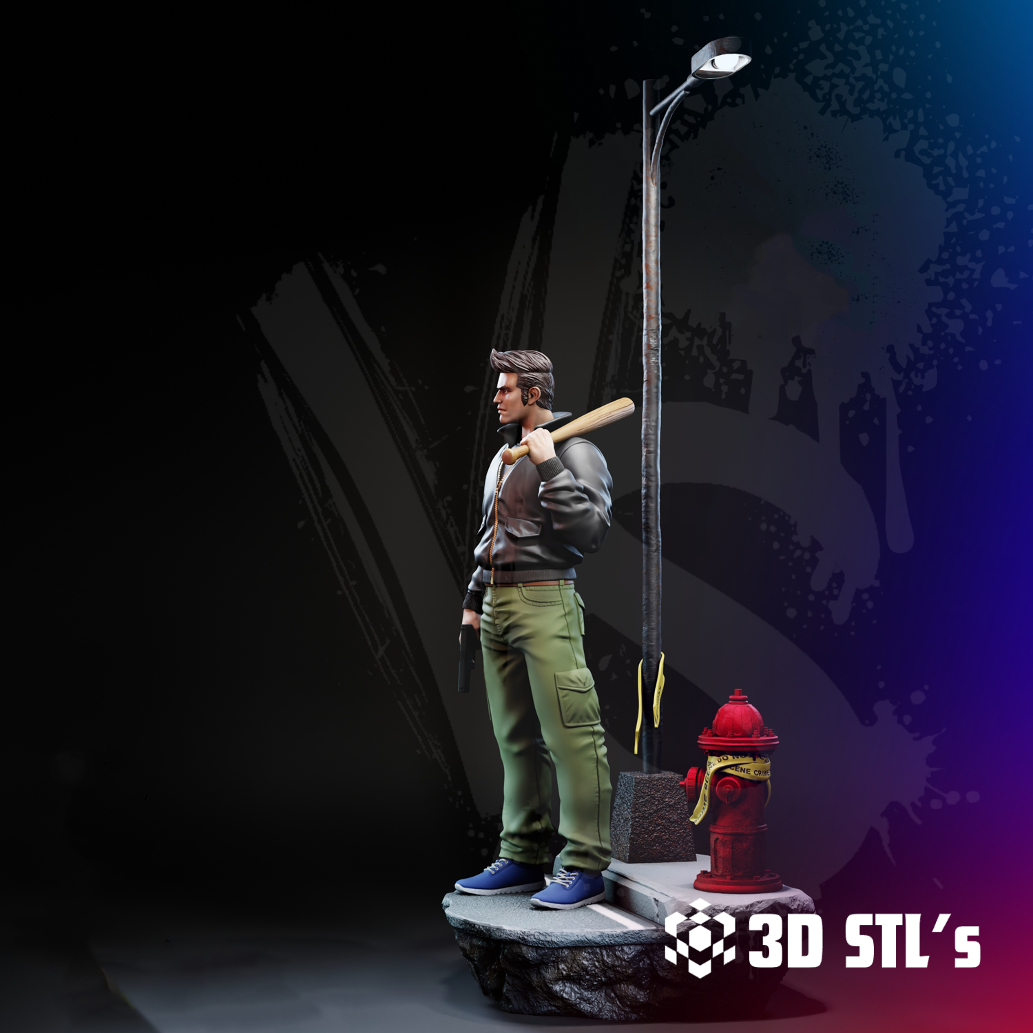 Claude Speed STL – 3D print preview 6