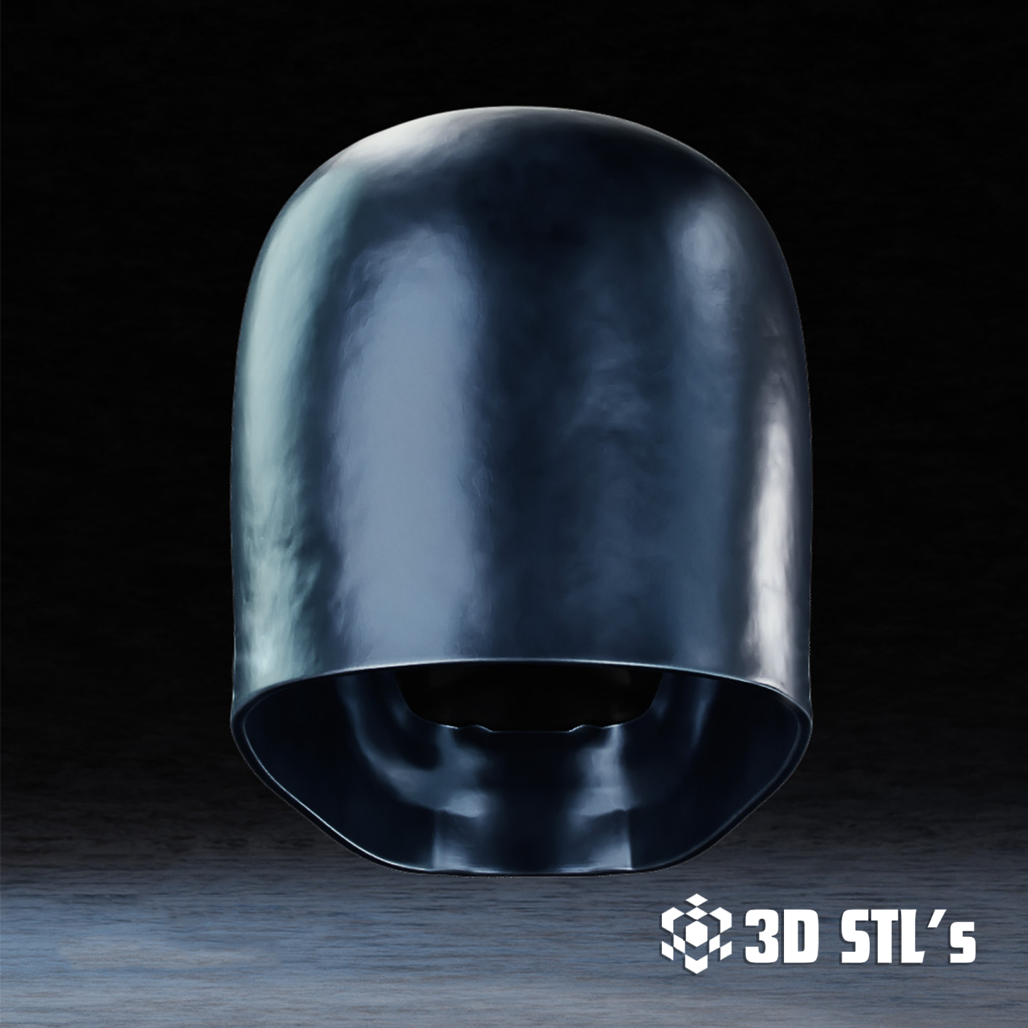 Darkseid Helmet STL – 3D print preview 4
