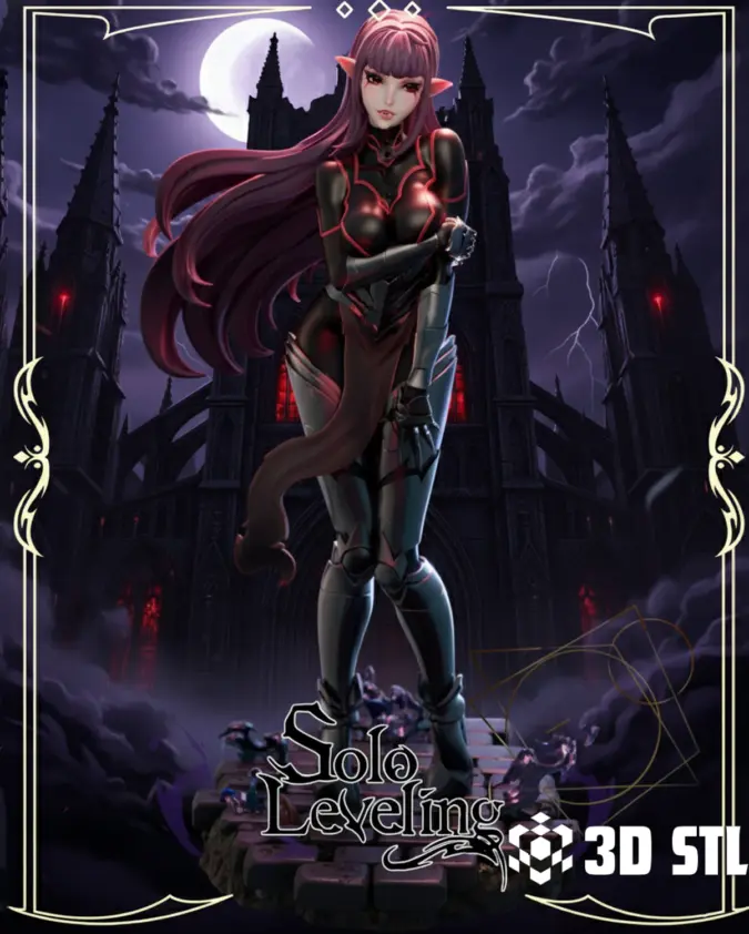 Esil Radiru STL – Solo Leveling Figure with SFW & 18+ Versions
