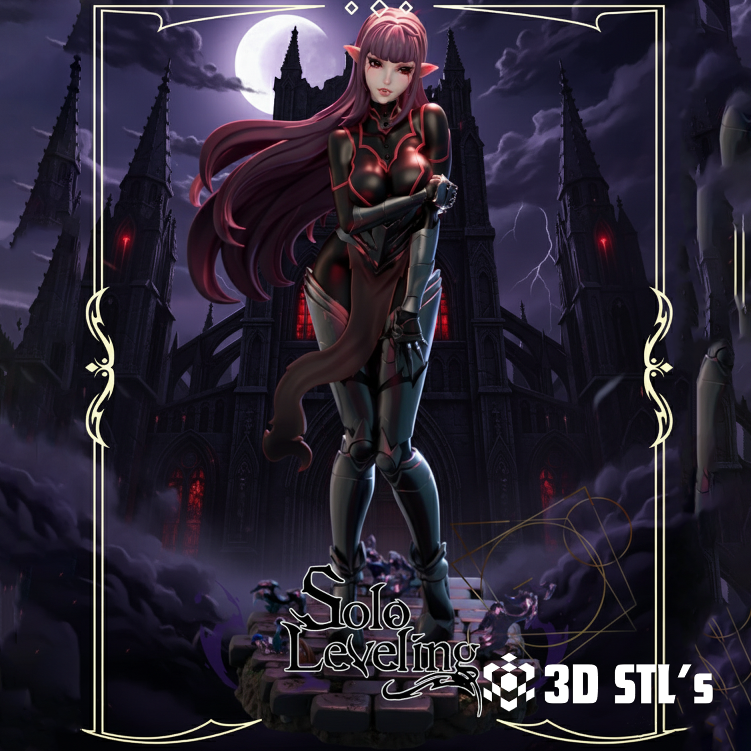 Esil Radiru STL – Solo Leveling Figure with SFW & 18+ Versions
