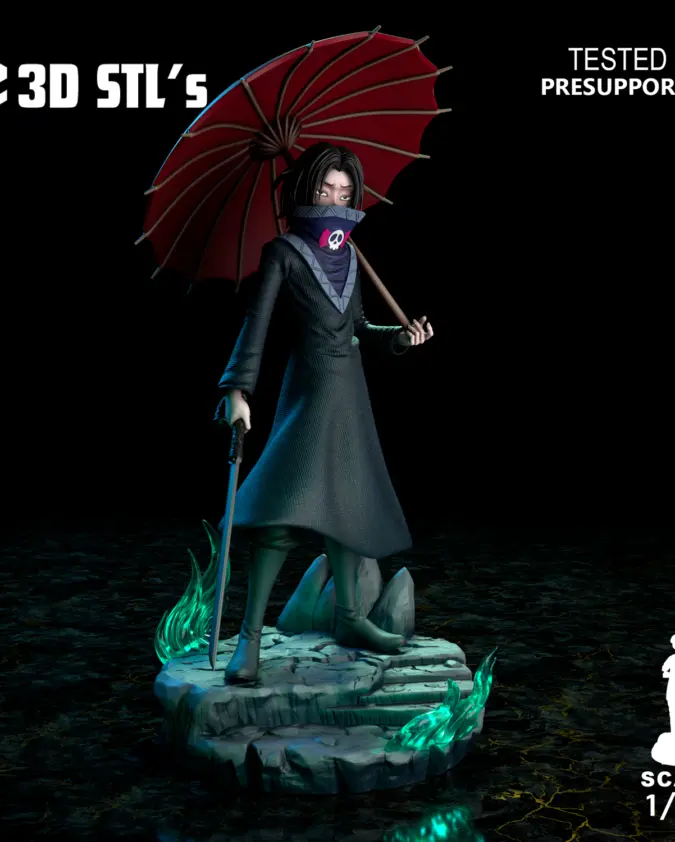 Feitan Portor STL – Hunter x Hunter Phantom Troupe Figure